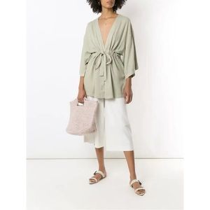 Nannacay Nirvana Crochet-Knit Bag- Pink